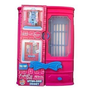 American Plastic Toys Fashion Doll Closet and Hangers for 11.5" Dolls Barbie New